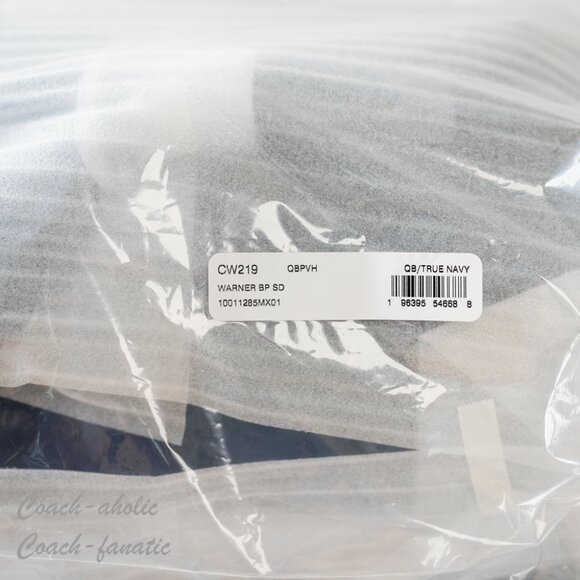 NWT Coach CW219 Warner Backpack In Suede *SEALED* - Picture 7 of 8